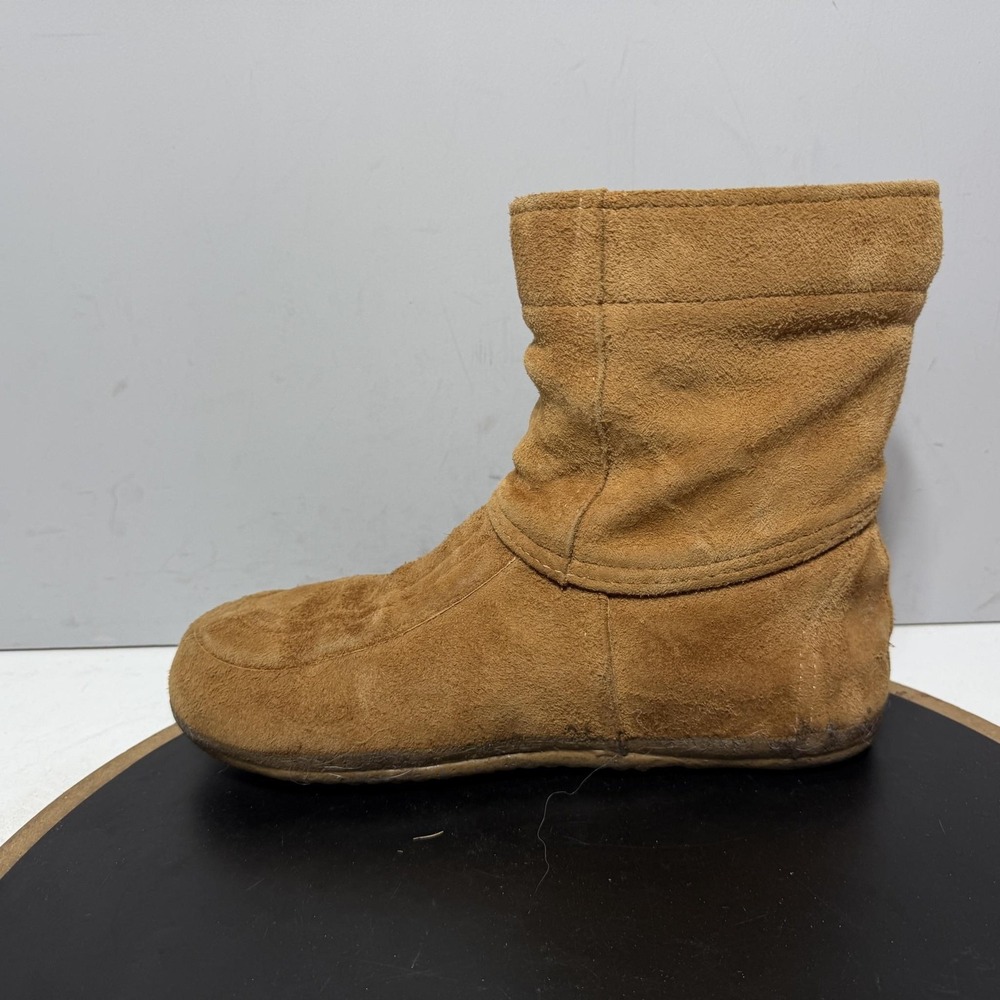 Steger Mukluks Boots Womens Size 9 Brown Suede Winter Snow Pull On Made USA - Picture 5 of 10
